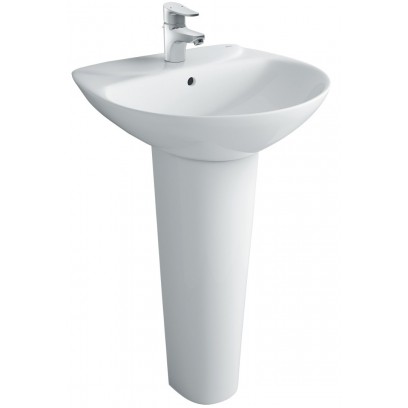 Lavabo Treo Tường Inax L-285V/L-288VD Kèm Chân Dài Lavabo Treo Tường Inax L-285V/L-288VD Kèm Chân Dài Chậu Rửa Lavabo