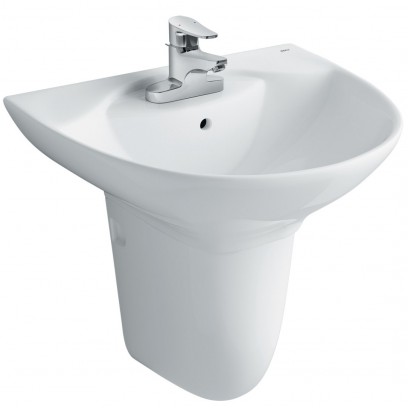 Lavabo Treo Tường Inax L-288V/L-288VC Chân Ngắn