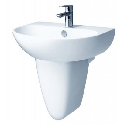 Chậu Lavabo Caesar Chân Ngắn L2150/P2443 Chậu Rửa Lavabo Chậu Lavabo Caesar Chân Ngắn L2150/P2443 Chậu Rửa Lavabo