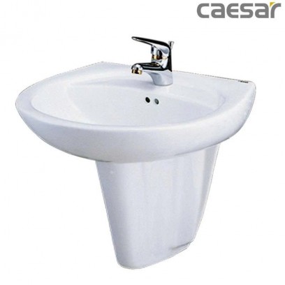 Chậu Rửa Lavabo CAESAR Kèm Chân Treo L2220/P2443 Chậu Rửa Lavabo