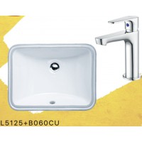 Combo Caesar Lavabo Và Vòi Lạnh L5125 + B060CU