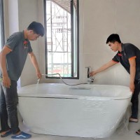 Lắp Đặt Bồn Tắm Nằm Chân Yếm Thường