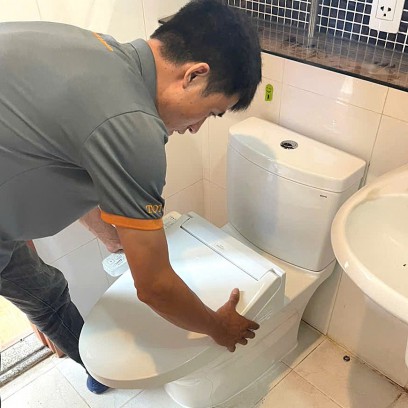 Dịch vụ lắp đặt nắp rửa điện tử - TDM Tuấn Đức 