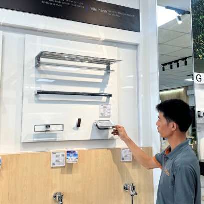 Lắp đặt trọn bộ phụ kiện nhà tắm uy tín nhanh chóng - TDM Tuấn Đức 