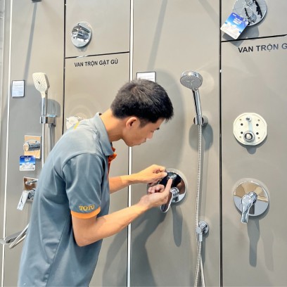 Dịch Vụ Lắp Đặt Sen Tắm Âm Tường 1 Đường Nước - TDM Tuấn Đức