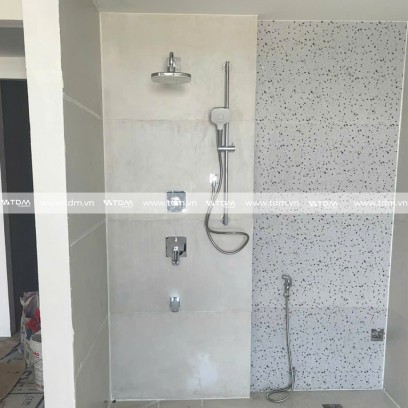 Dịch vụ lắp đặt sen âm tường 3 đường nước - TDM Tuấn Đức
