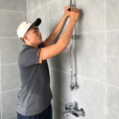 Dịch vụ lắp đặt sen cây nóng lạnh - TDM Tuấn Đức