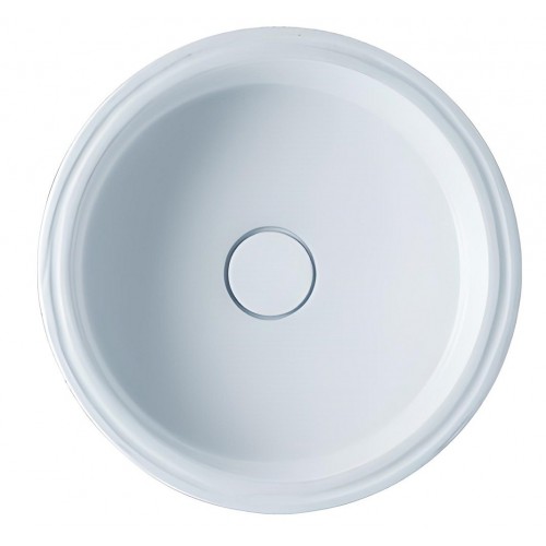 Chậu rửa mặt lavabo Caesar LF5118 âm bàn đá tròn 450mm - Tuấn Đức
