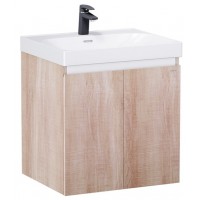 Bộ Tủ Lavabo Caesar LF5356/EH15356AW7V Treo Vân Gỗ Chữ Nhật 460 x 600mm