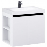 Bộ Tủ Lavabo Caesar LF5357/EH15357CLV Treo Tường Trắng 460 x 700mm