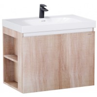 Bộ Tủ Lavabo Caesar LF5358/EH15358CLW7V Treo Tường Chữ Nhật Vân Gỗ 460 x 800mm