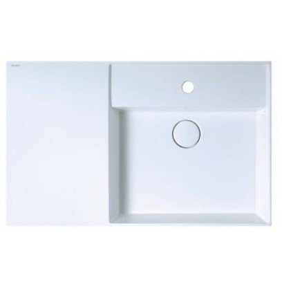 Lavabo Caesar LF5384 Treo Tường - Đặt Bàn 800x500mm