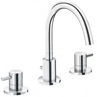 Vòi Chậu Lavabo Inax LFV-7000B (LFV7000B) Van Nóng Lạnh Riêng 3 Lỗ