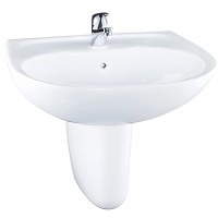 Lavabo TOTO LHT236CS Treo Tường Chân Ngắn