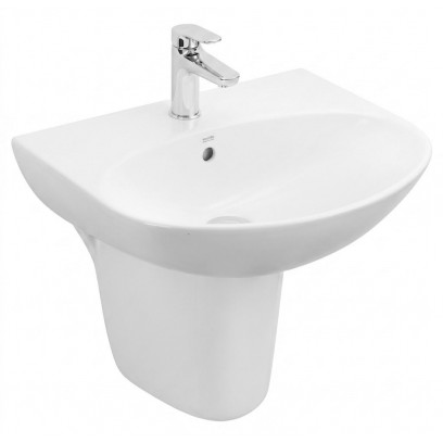 Chậu Rửa Mặt Lavabo TOTO LHT333C#XW Chữ Nhật Treo Tường Chân Ngắn 480x420 mm