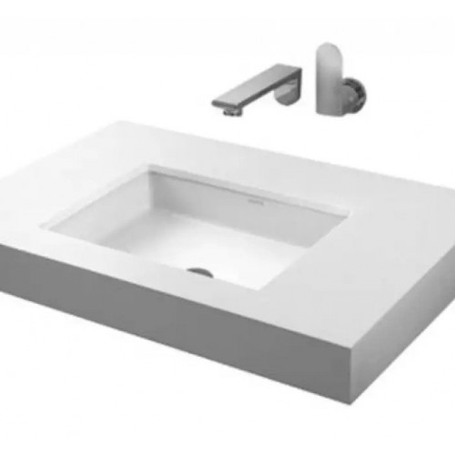 Chậu rửa mặt lavabo TOTO LT1515 XW âm bàn đá 570x430 mm - Tuấn Đức