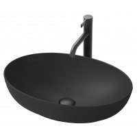 Chậu Lavabo TOTO LT1705#MBL Đặt Bàn Màu Đen Mờ 550x380 mm