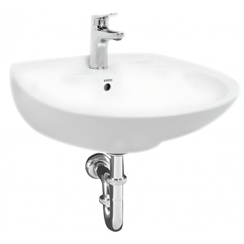 Chậu rửa mặt lavabo TOTO LT236CS treo tường không chân - Tuấn Đức