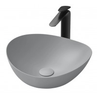 Chậu Rửa Lavabo TOTO LT4704G17#MGR Đặt Bàn Màu Xám Mờ 420x460x177 mm