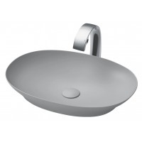 Chậu Rửa Mặt Lavabo TOTO LT4706#MGR Đặt Bàn Màu Xám Mờ 600x420 mm