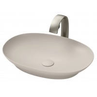 Chậu Rửa Mặt Lavabo TOTO LT4706#MBE Đặt Bàn Màu Be Mờ 600x420 mm