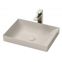 Chậu Rửa Mặt Lavabo TOTO LT4715G19#MBE Đặt Bàn Màu Be Mờ 500x380 mm