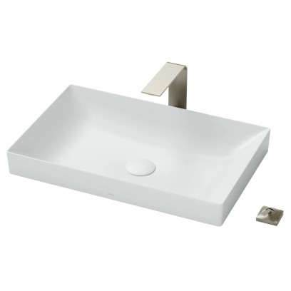 Chậu Rửa Mặt Lavabo TOTO LT4716G19#MW Đặt Bàn Màu Trắng Mờ 600x380 mm