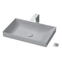Chậu Rửa Mặt Lavabo TOTO LT4716G19#MGR Đặt Bàn Màu Xám Mờ 600x380 mm