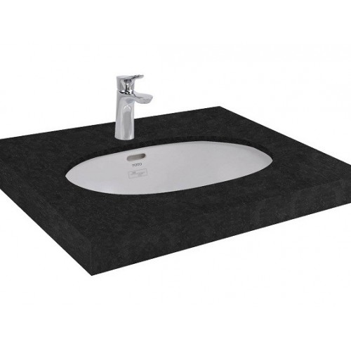 Chậu rửa mặt lavabo TOTO LT546 âm bàn hình oval 550x400mm