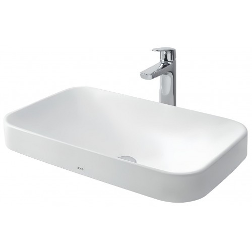 Chậu rửa mặt lavabo TOTO LT5716 đặt bàn đá 600 x 380 mm - Tuấn Đức