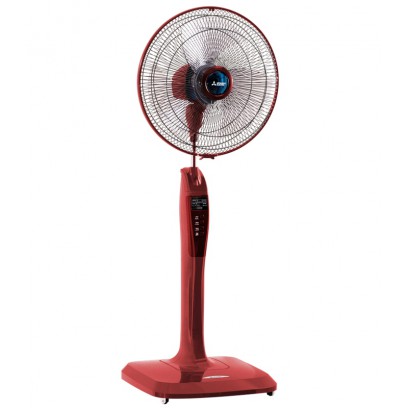 Quạt cây đứng Mitsubishi Electric LV16-RB CY-RD đỏ đậm điều khiển từ xa