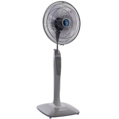 Quạt Cây Đứng Mitsubishi Electric LV16-RBA SF-GY Xám Nhạt 3 Cánh Có Remote