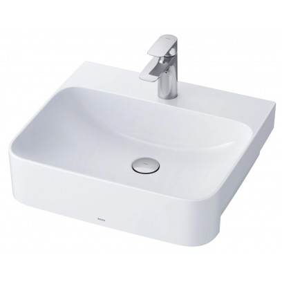 Chậu Lavabo TOTO LW1315CBVN#XW Bán Âm Bàn 500x450 mm Chậu rửa mặt lavabo TOTO LW1315CBVN#XW bán âm bàn 500x450 mm