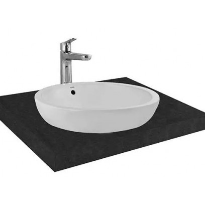 Chậu Lavabo TOTO LW526NJU#W (LW526NJU) Bán Âm Chậu Lavabo TOTO LW526NJ (LW526NJU) Bán Âm CeFiONtect Chậu Rửa Lavabo