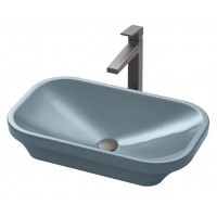 Chậu Rửa Lavabo TOTO LW630JDW/F#ASB Đặt Bàn Xanh Tro