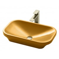 Chậu Rửa Lavabo TOTO LW630JDW/F#MDR Đặt Bàn Cam Vàng