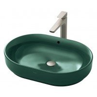 Chậu Rửa Lavabo TOTO LW896JW/F#FRG Đặt Bàn Rừng Xanh 620x430 mm
