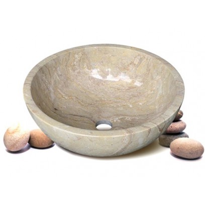 Lavabo Kanly MAR11N Đặt Bàn Đá Tự Nhiên 400x150 mm