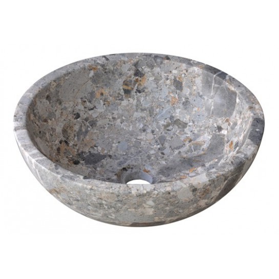 Chậu rửa mặt lavabo đá Kanly MAR11V marble vàng dăm
