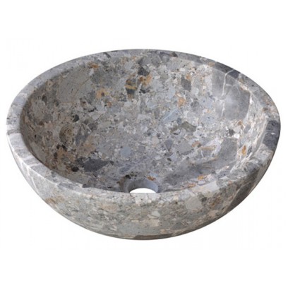 Chậu Rửa Mặt Lavabo Kanly MAR11V Đặt Bàn Đá Tự Nhiên 400x150 mm