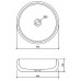 Chậu rửa mặt lavabo đá Kanly MAR122V đen bazan