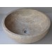 Chậu rửa mặt lavabo đá Kanly MAR14V marble vàng socola
