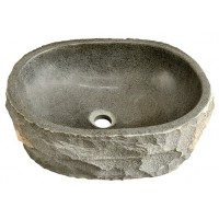 Chậu Rửa Mặt Lavabo Kanly MAR15BZ Đá Bazan Đặt Bàn