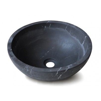 Chậu Rửa Mặt Lavabo Kanly R12VL Đá Marble Tự Nhiên 400x150 mm