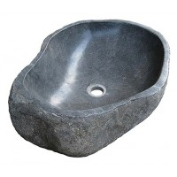 Lavabo Đặt Bàn Kanly MAR15i Đá Cuội 450x150 mm