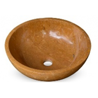 Chậu Rửa Mặt Lavabo Kanly MAR15N Đặt Bàn Đá Tự Nhiên 400x150 mm