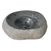 Chậu Rửa Mặt Lavabo Kanly MAR15SV Đặt Bàn Đá Cuội 450x280 mm