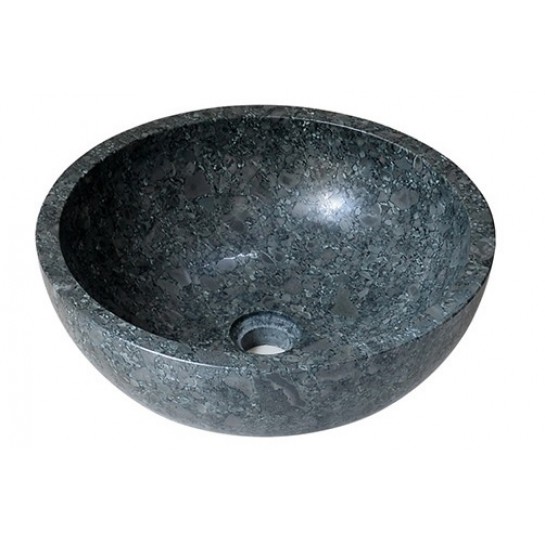 Chậu rửa mặt lavabo đá Kanly MAR17V marble xanh rêu có vân