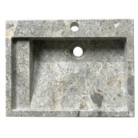 Chậu Rửa Mặt Lavabo Kanly MAR21V Đặt Bàn Đá Tự Nhiên
