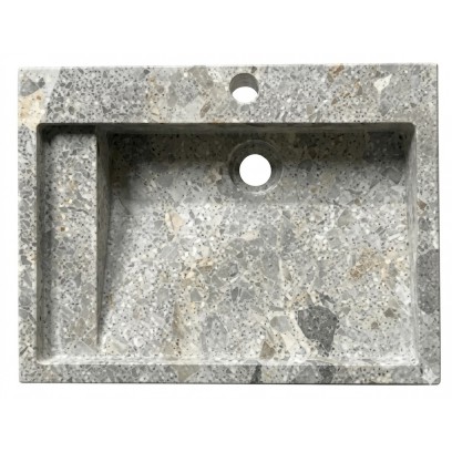 Chậu Rửa Mặt Lavabo Kanly MAR21V Đặt Bàn Đá Tự Nhiên - Tuấn Đức